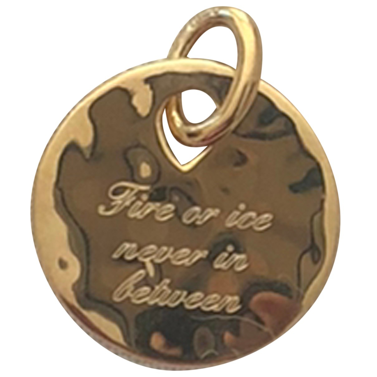 Pendant Monica Vinader Gold in Gold 